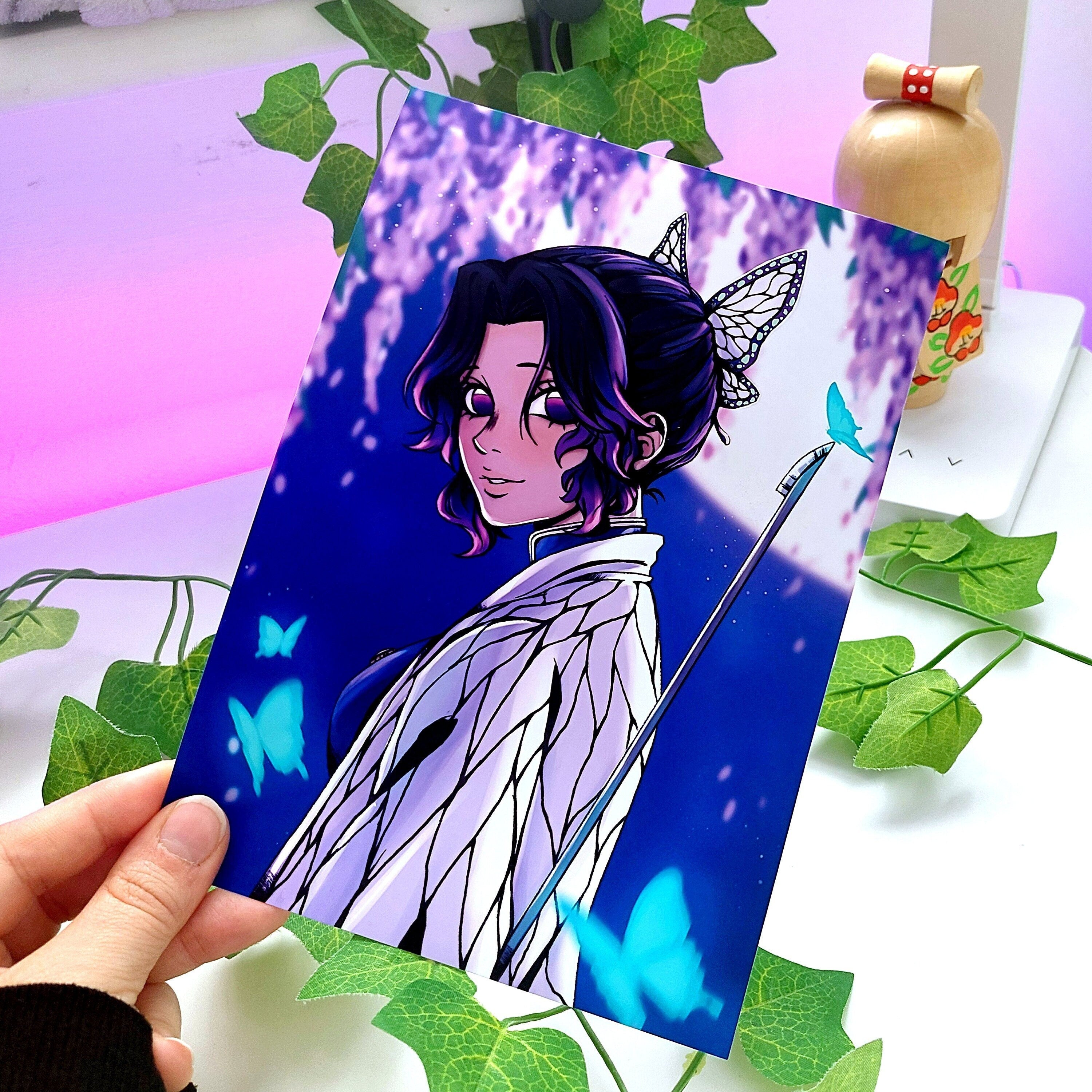 Butterfly Sword Fighter Print