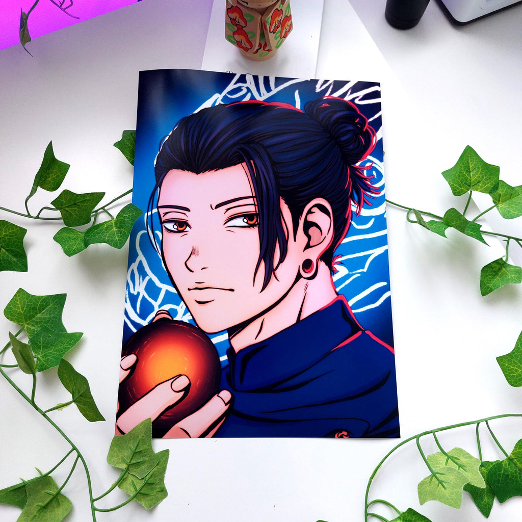 Curse Anime Inspired Print 4