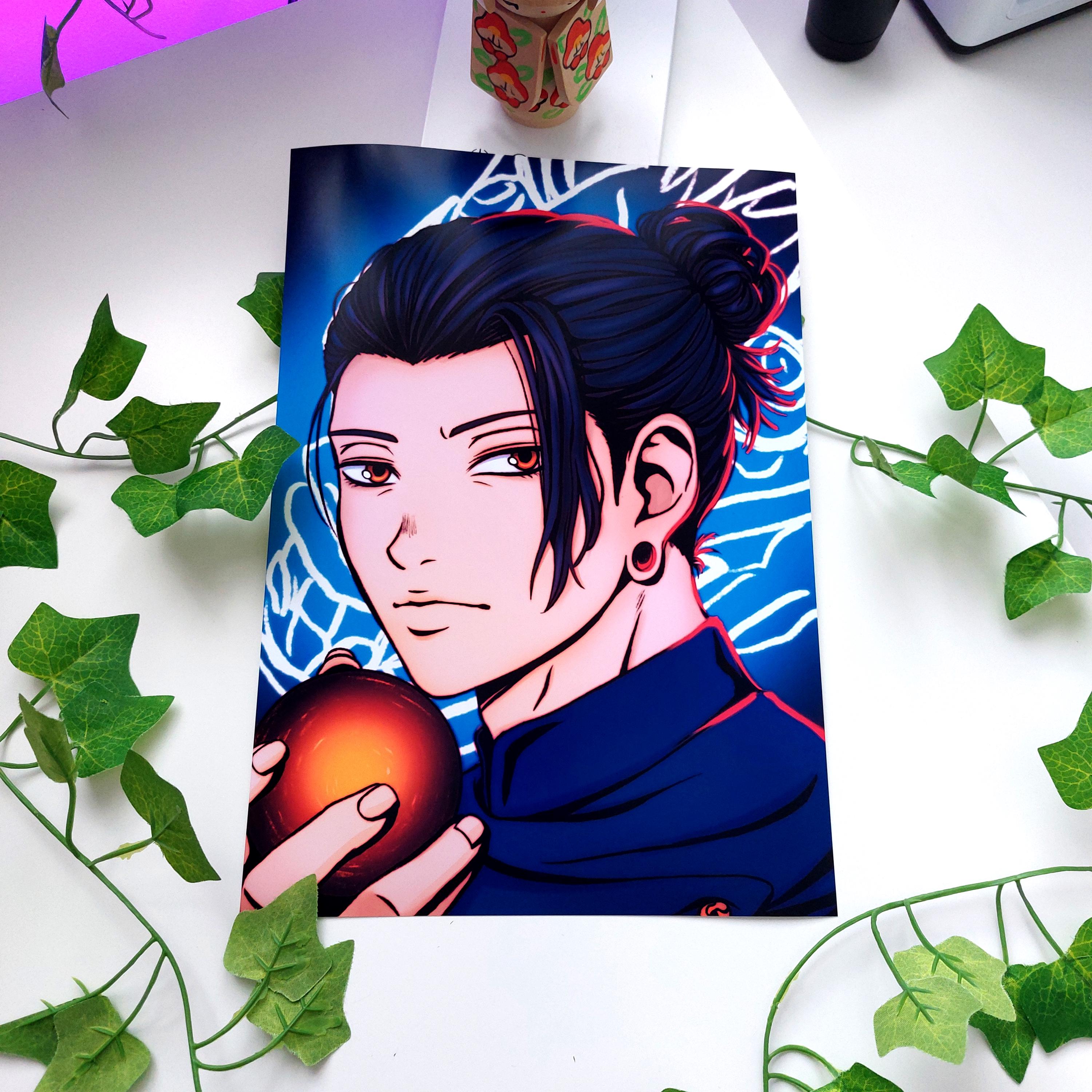 Curse Anime Inspired Print 4