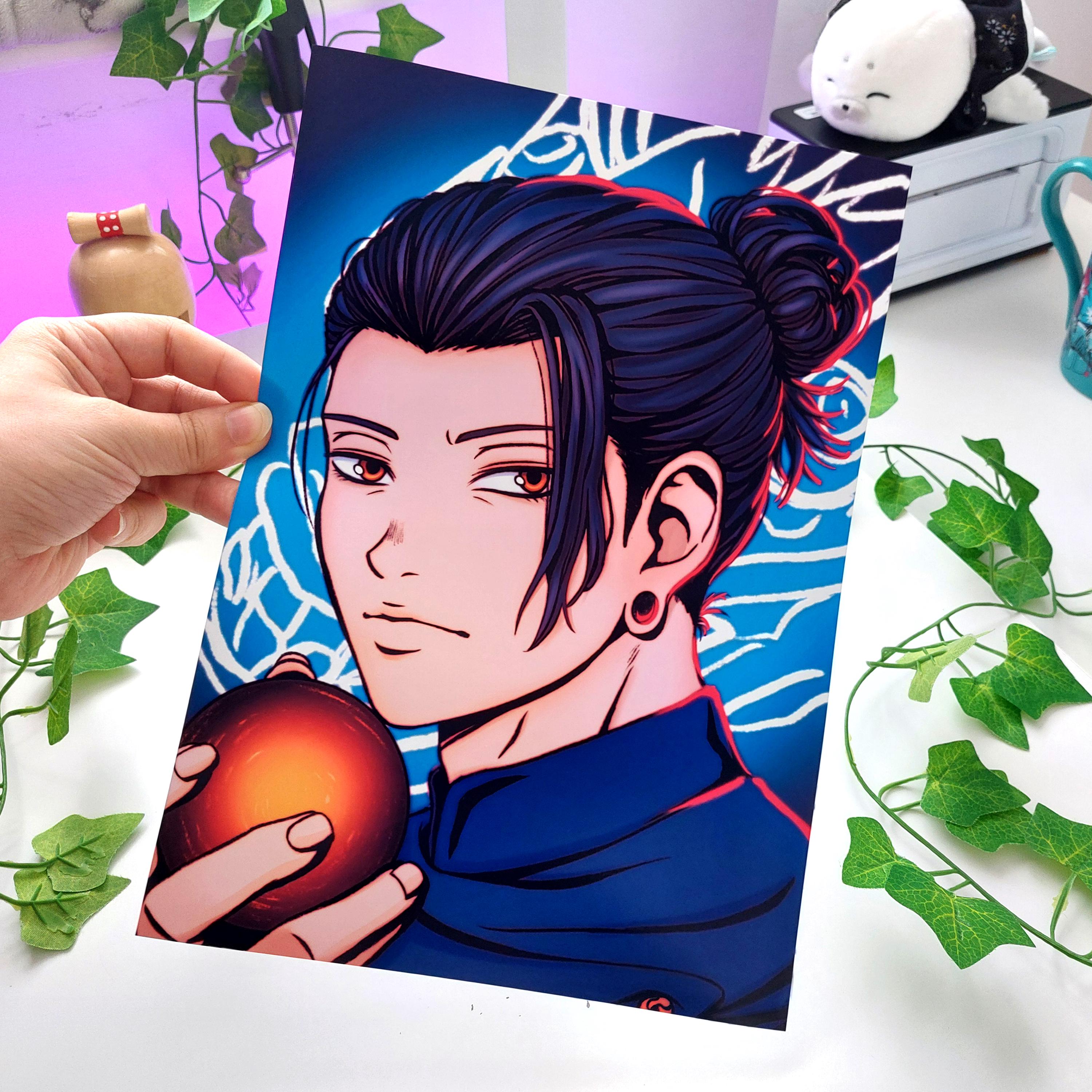 Curse Anime Inspired Print 4