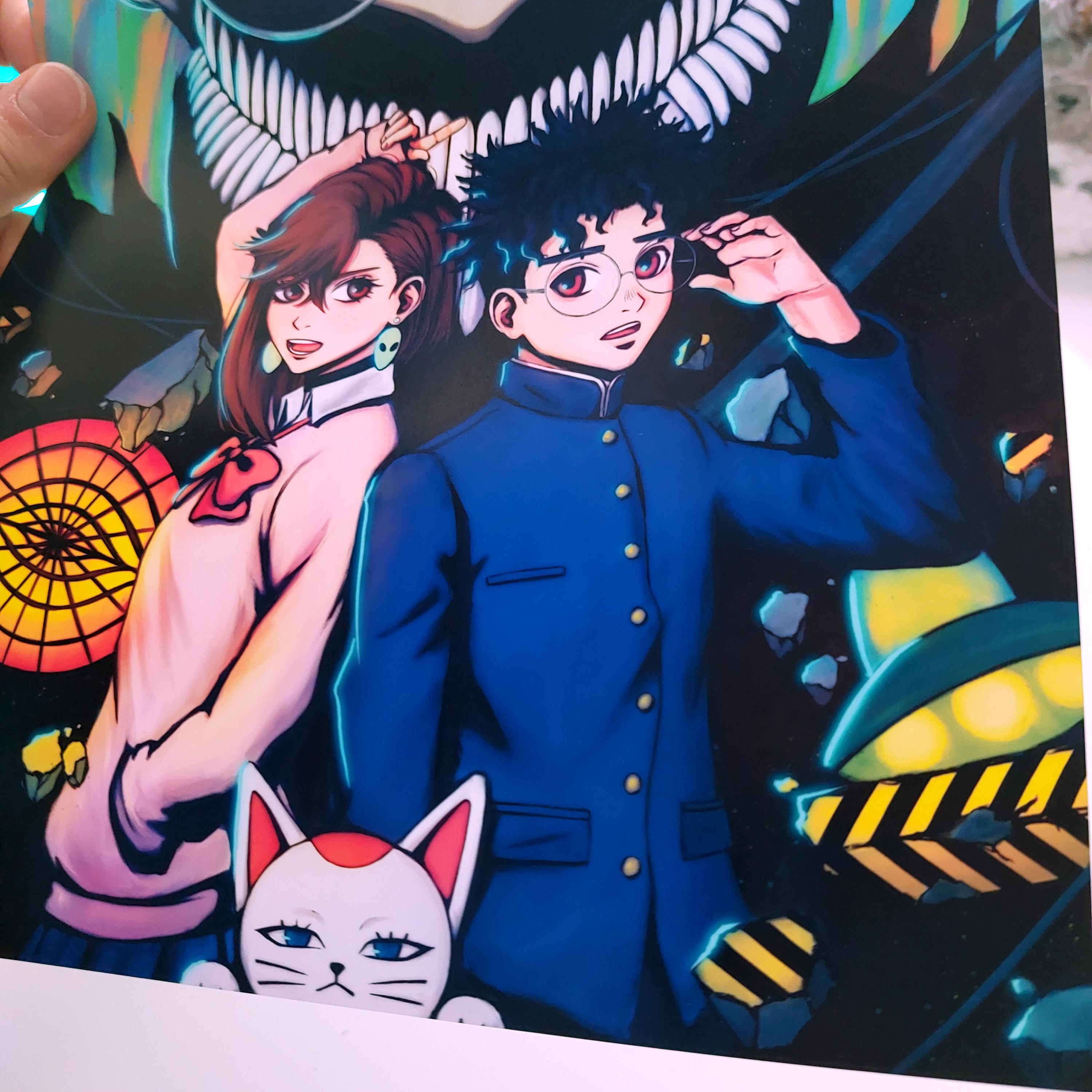 Paranormal Anime Inspired Print