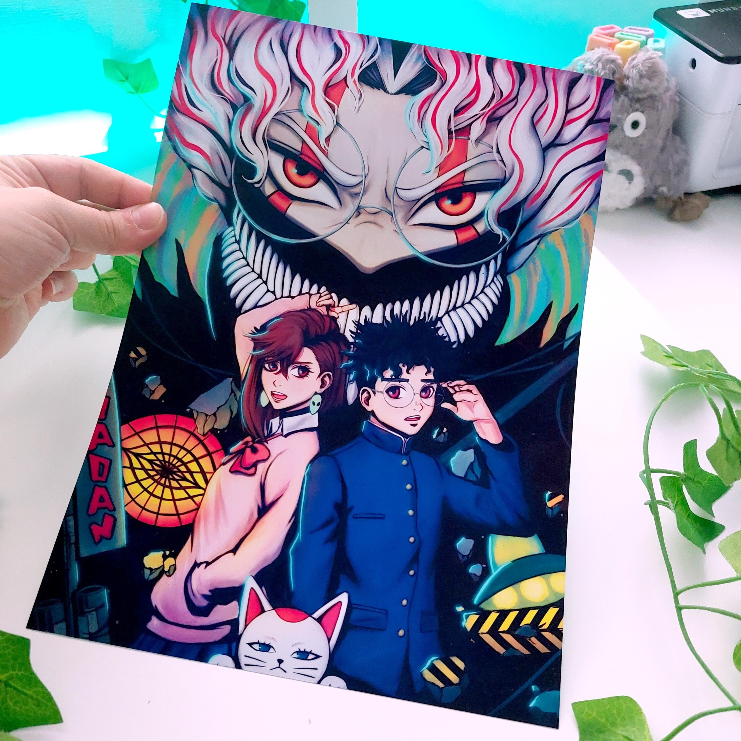 Paranormal Anime Inspired Print
