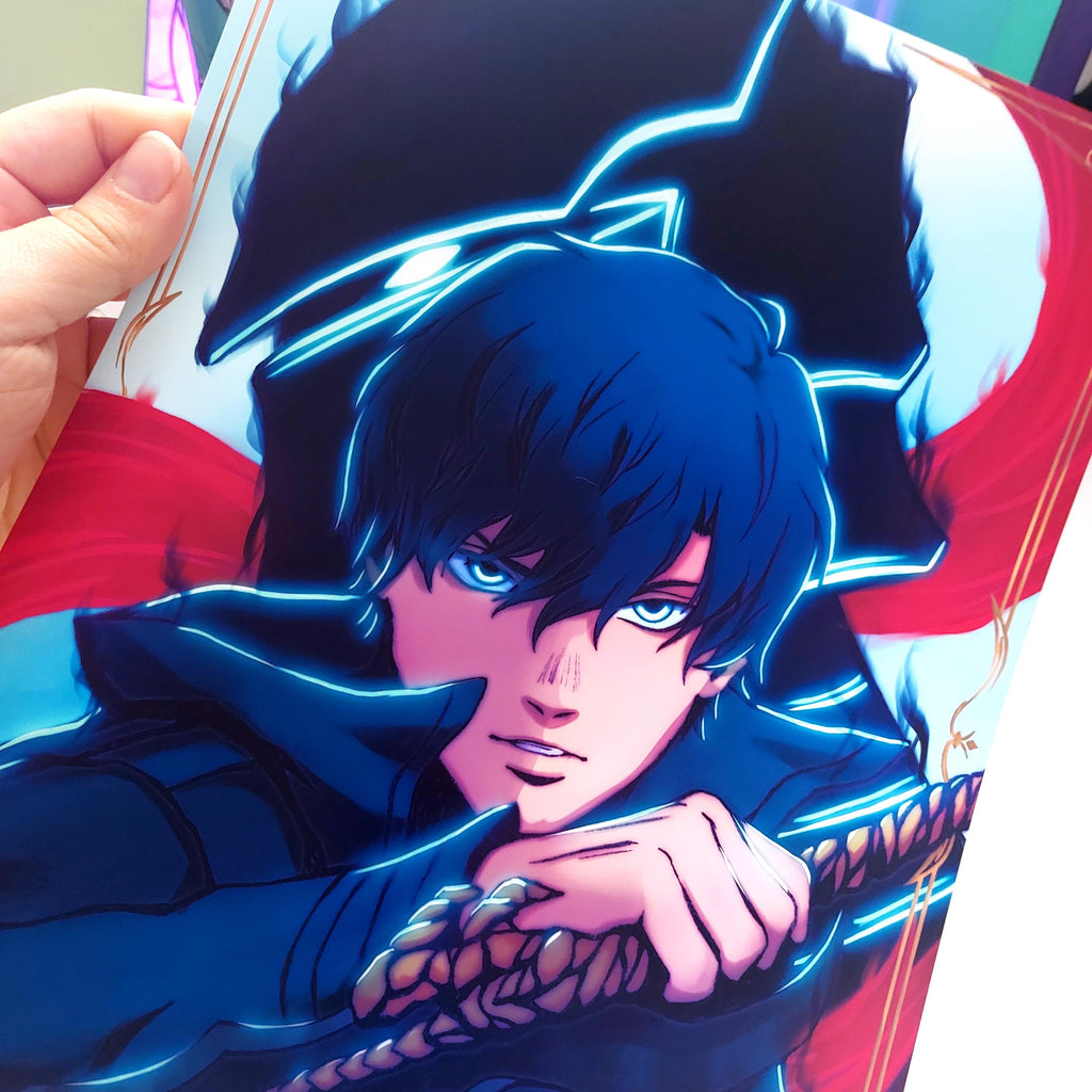 Levelling Anime Inspired Print