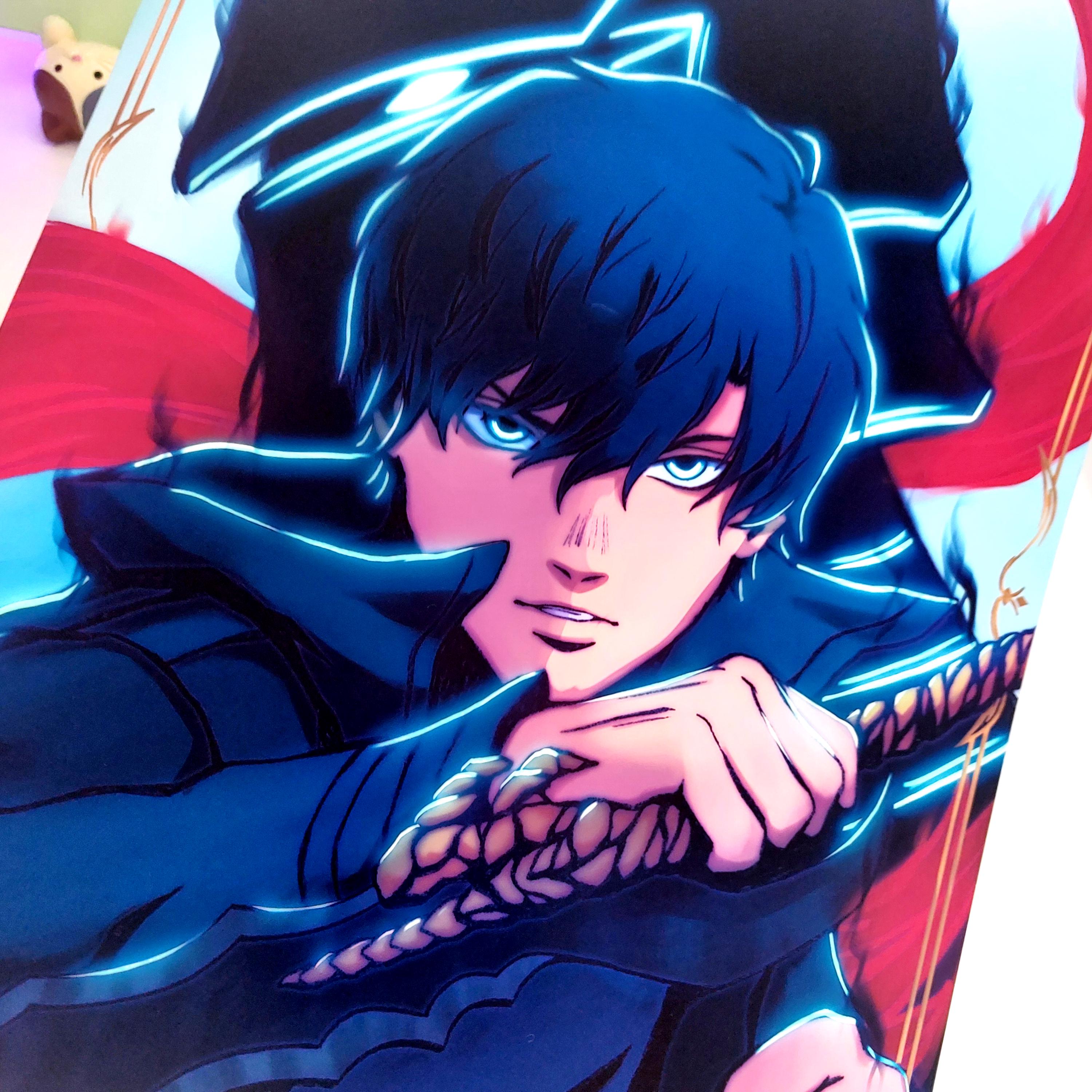Levelling Anime Inspired Print