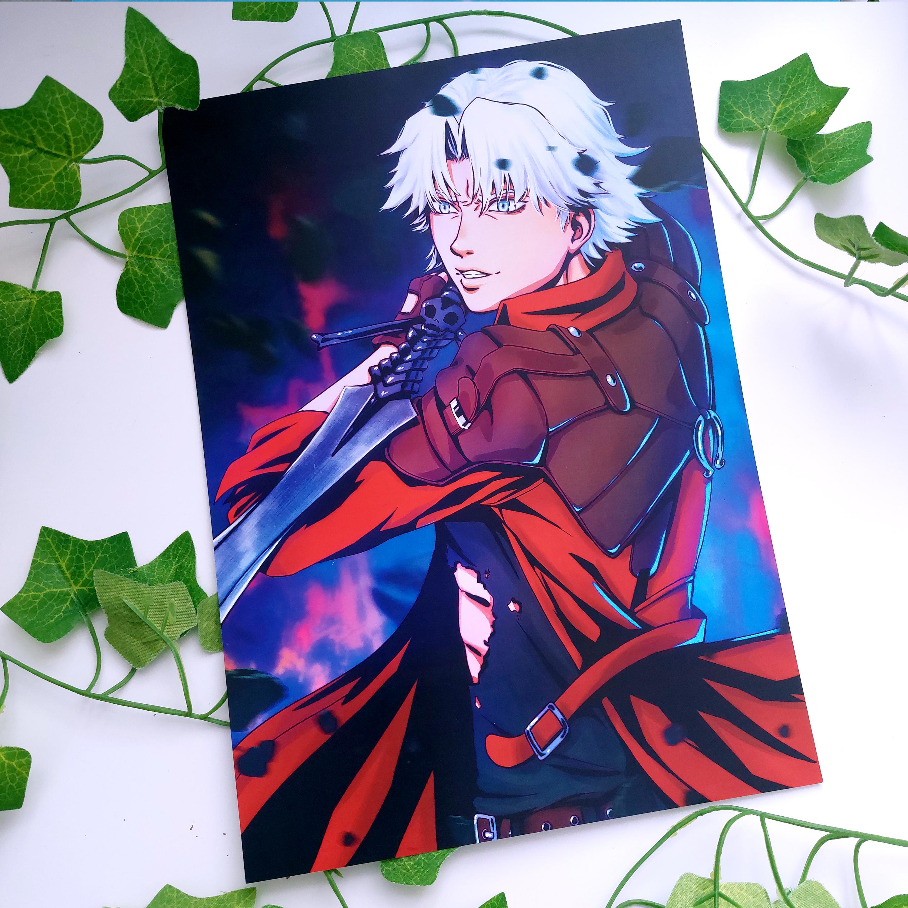 Demon Hunter Inspired Game Print 1