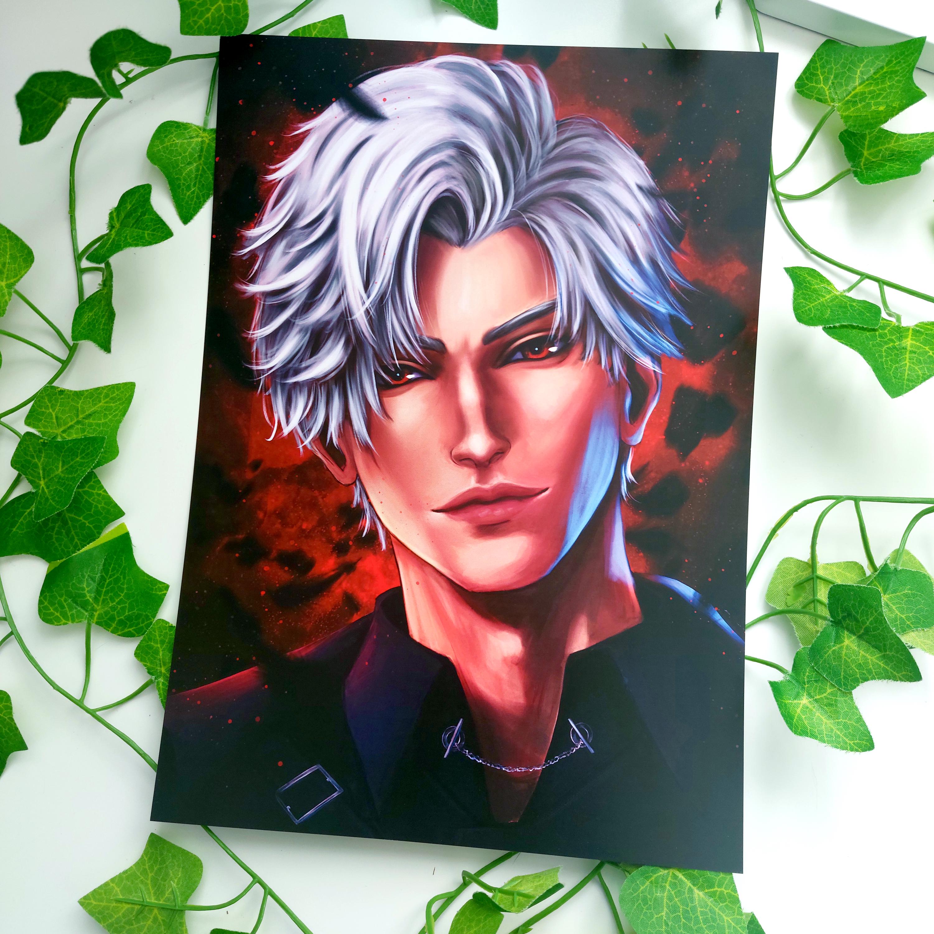 Demon Game Inspired Print