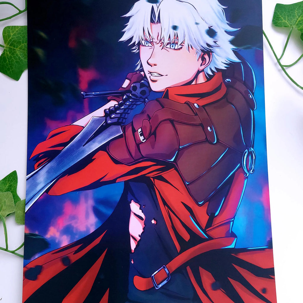 Demon Hunter Inspired Game Print 1