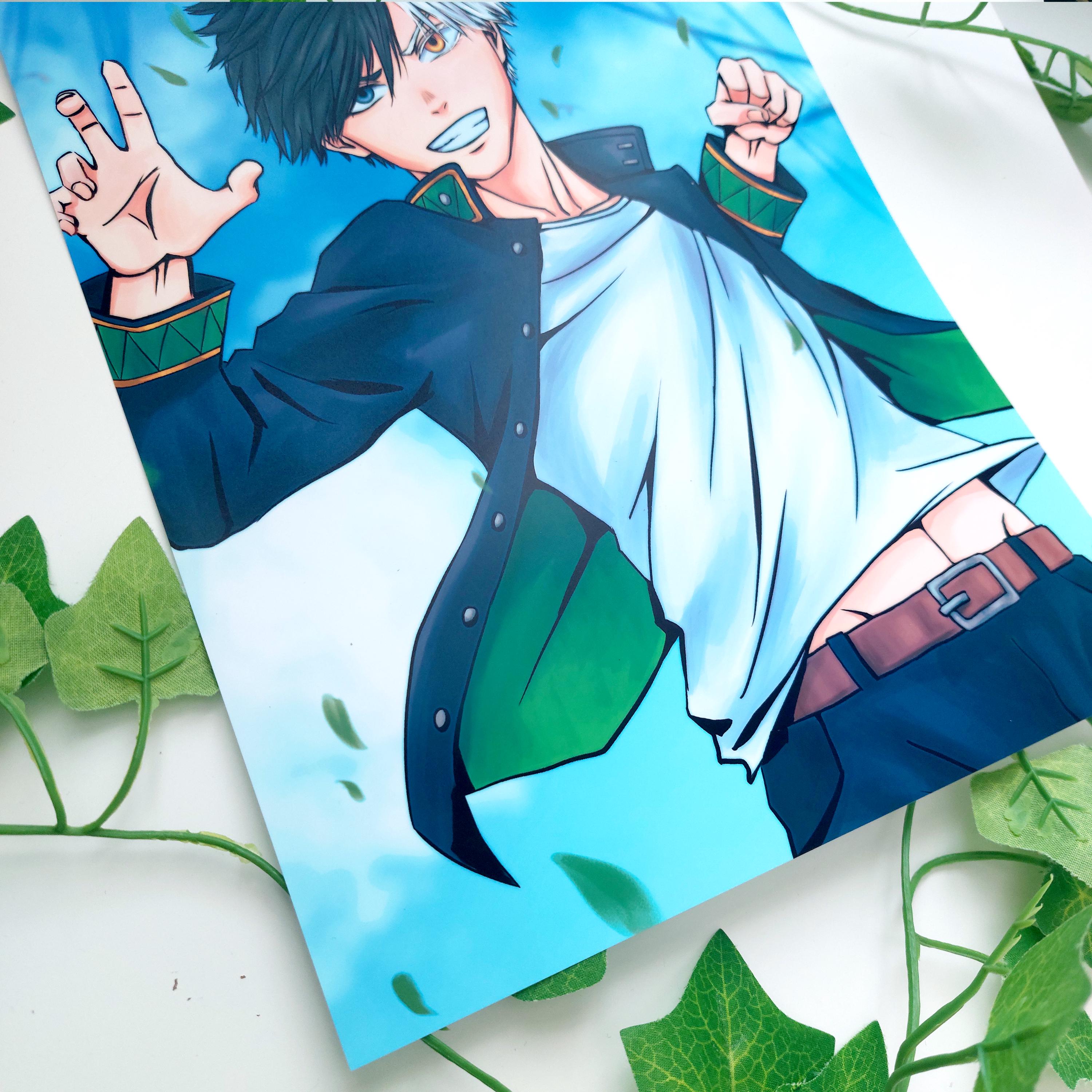 Street Fighting Anime Inspired Print