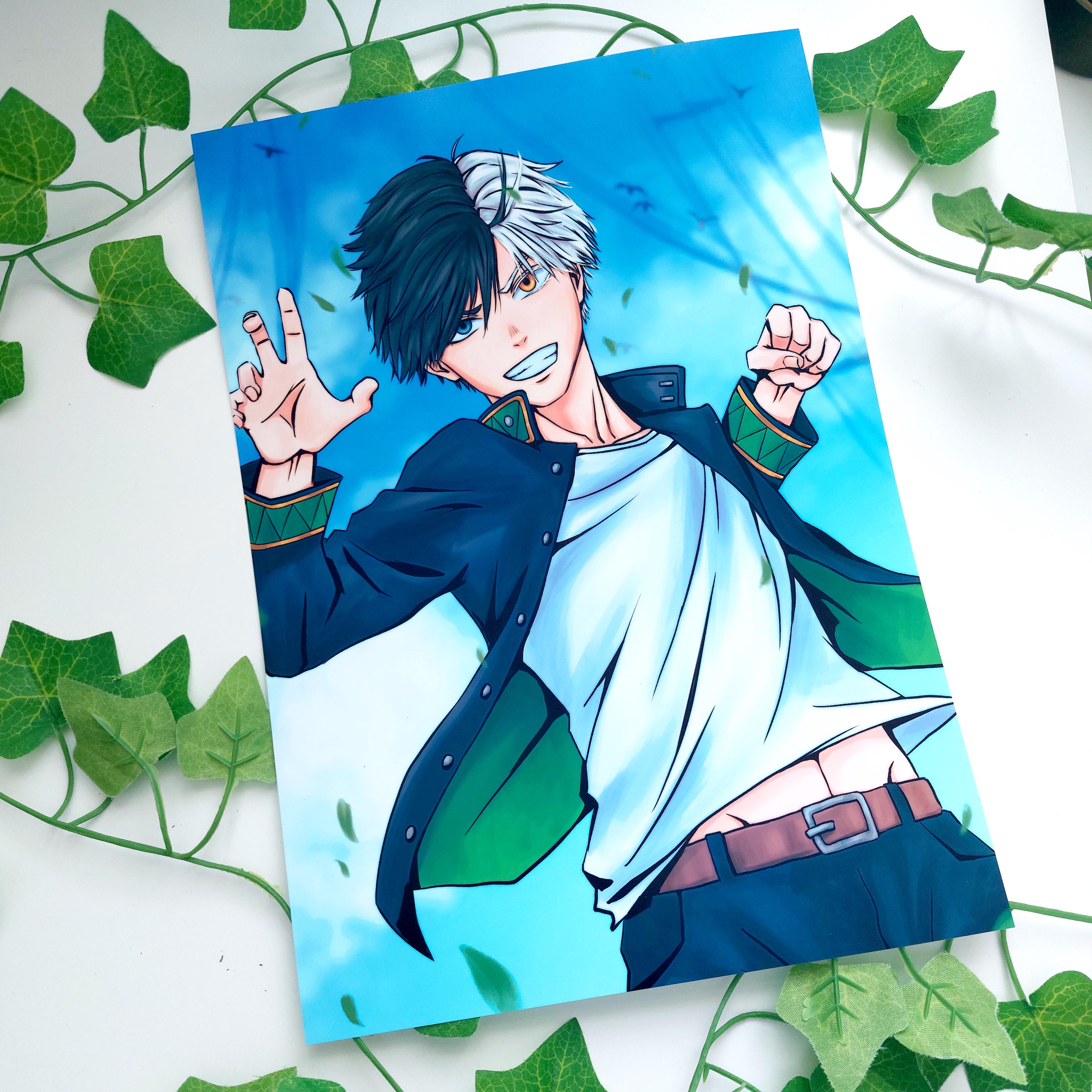 Street Fighting Anime Inspired Print