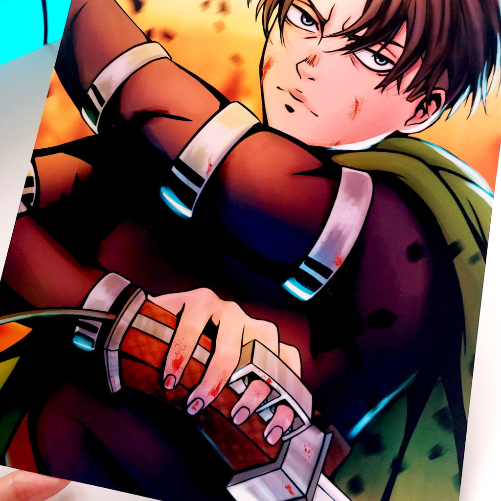 Winged Regiment Inspired Anime Print 1