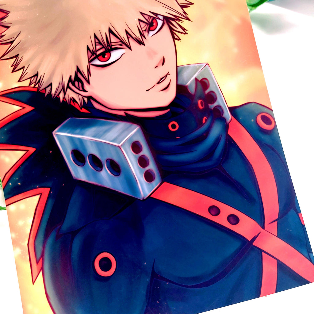 Hot Headed Anime Character Inspired Print