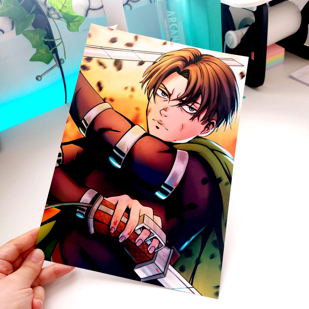 Winged Regiment Inspired Anime Print 1