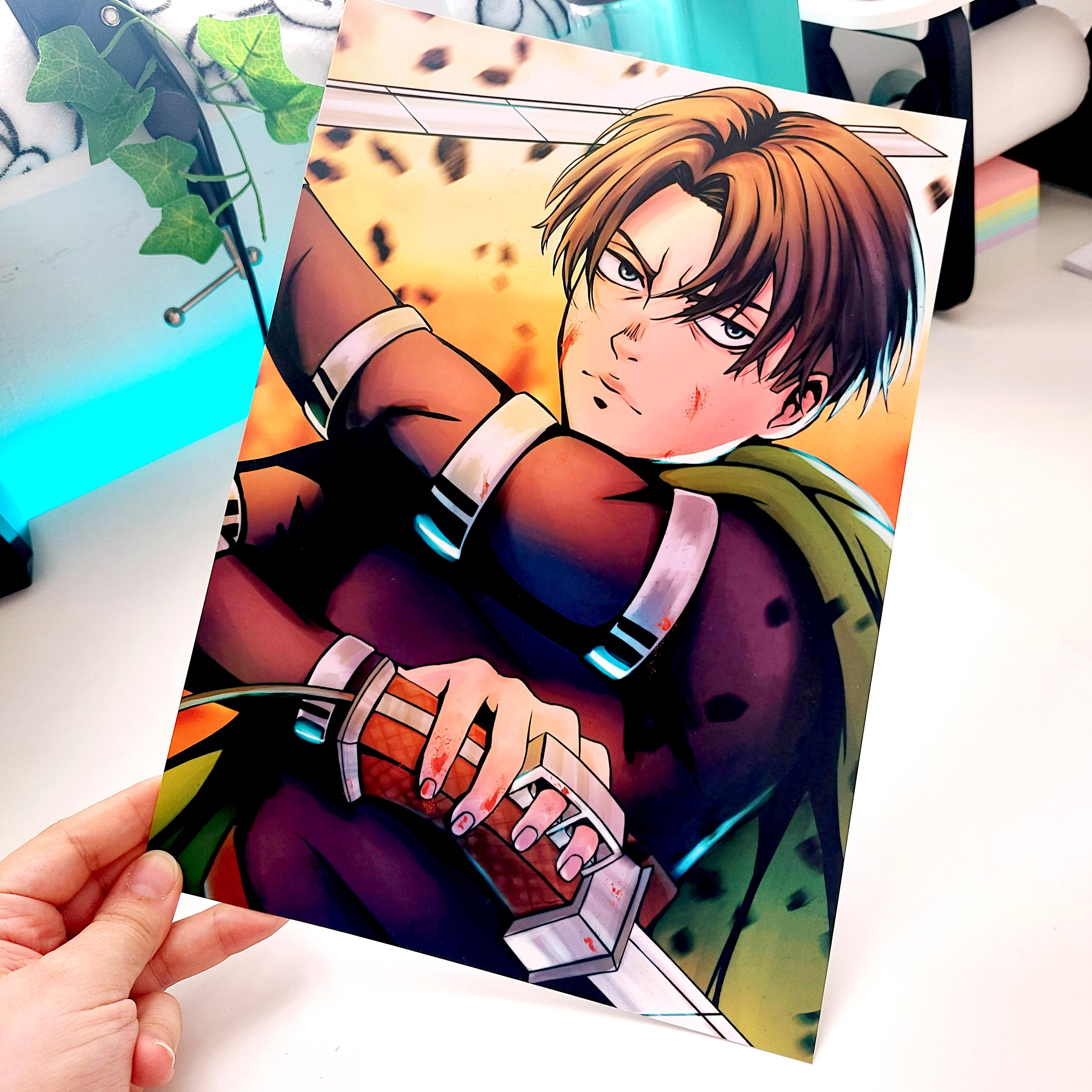 Winged Regiment Inspired Anime Print 1