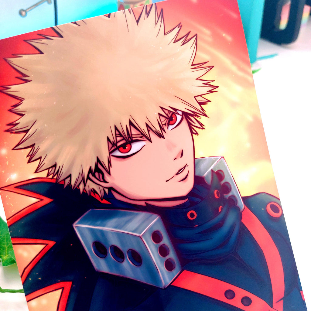 Hot Headed Anime Character Inspired Print