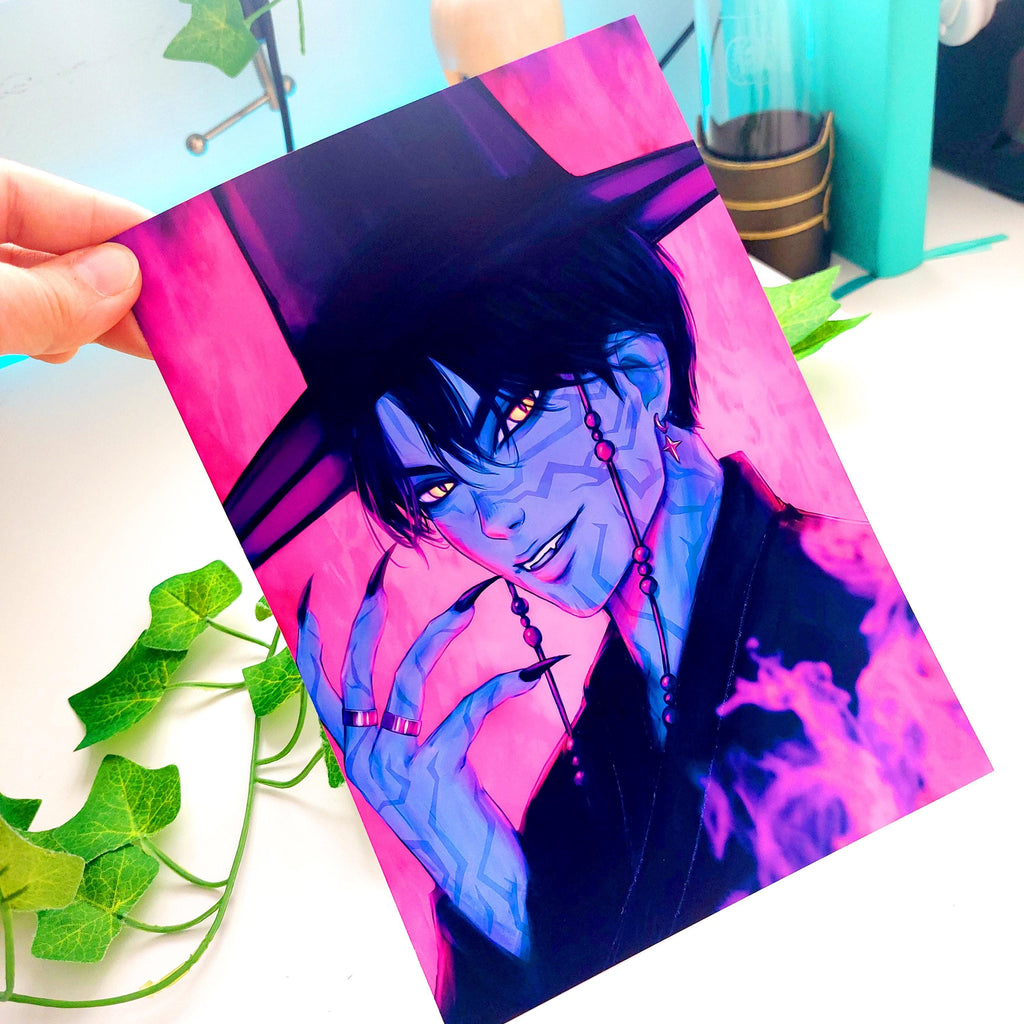 Demon Inspired Print
