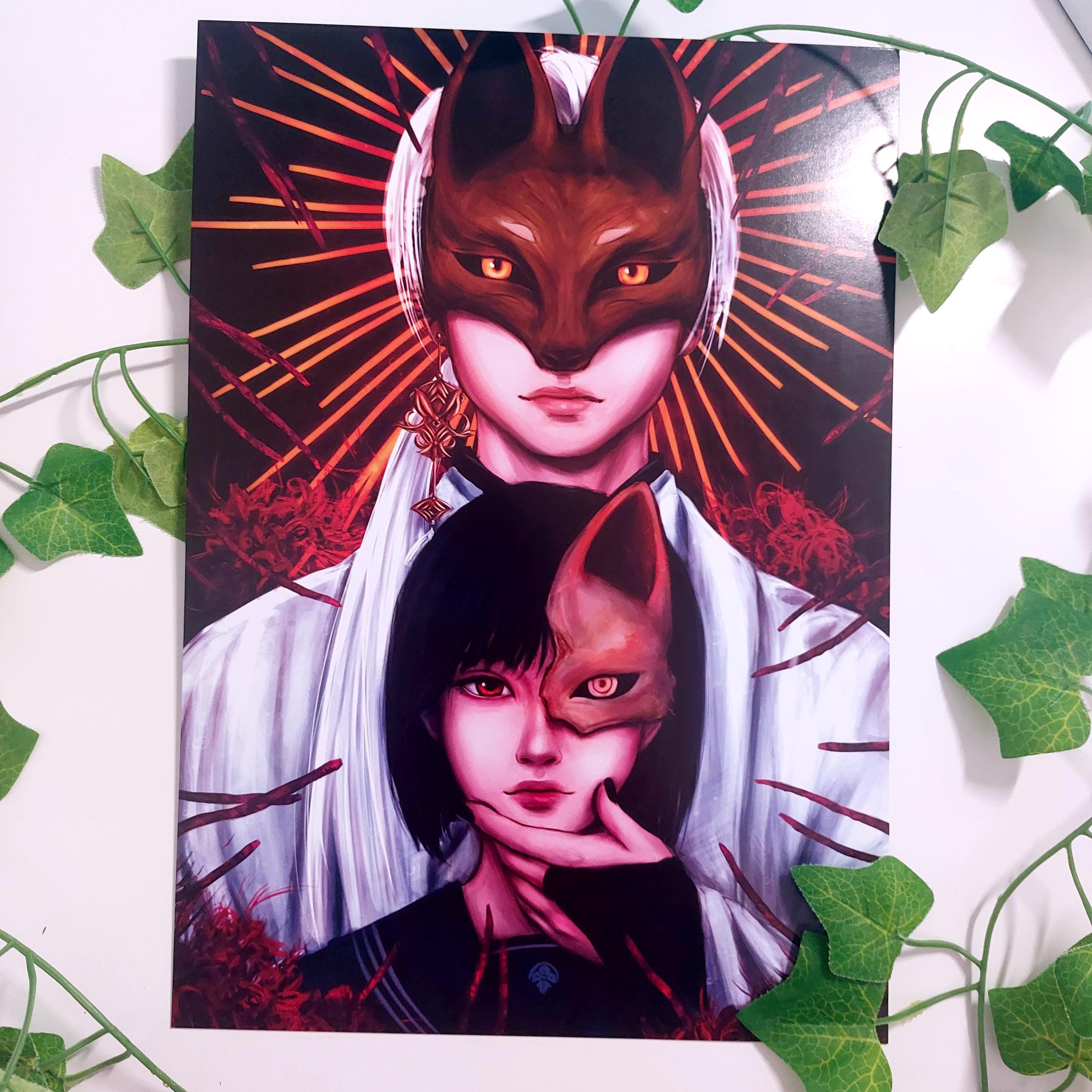 Psychological Horror Game Inspired Print