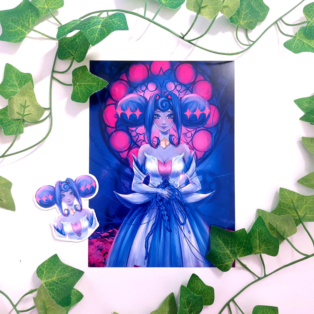 Android Princess Inspired Print