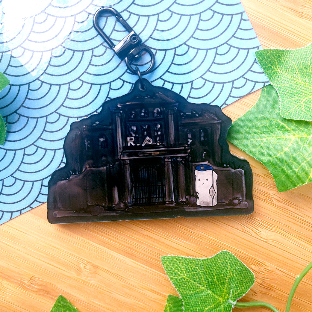 Horror Game Inspired Shaker Keychain