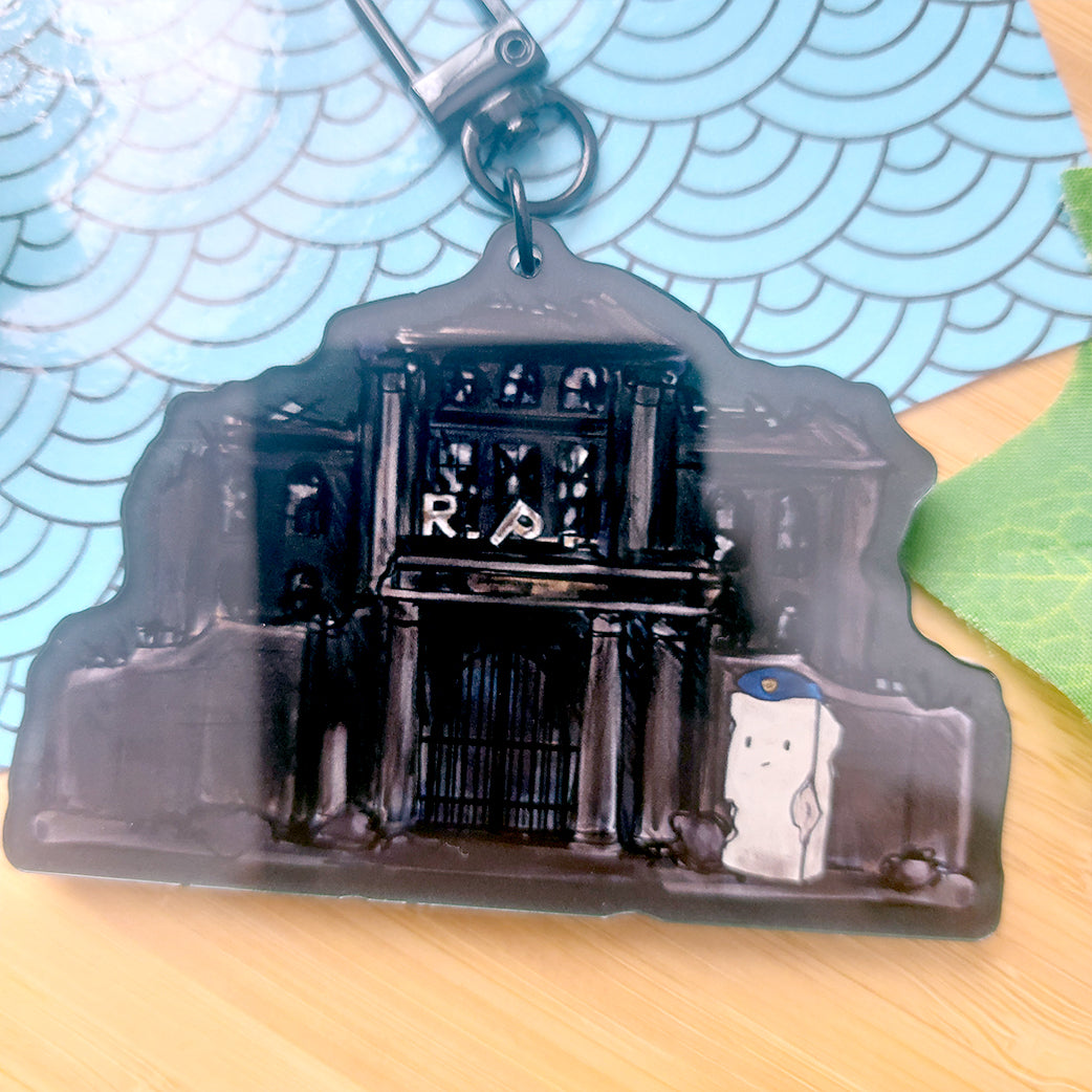 Horror Game Inspired Shaker Keychain