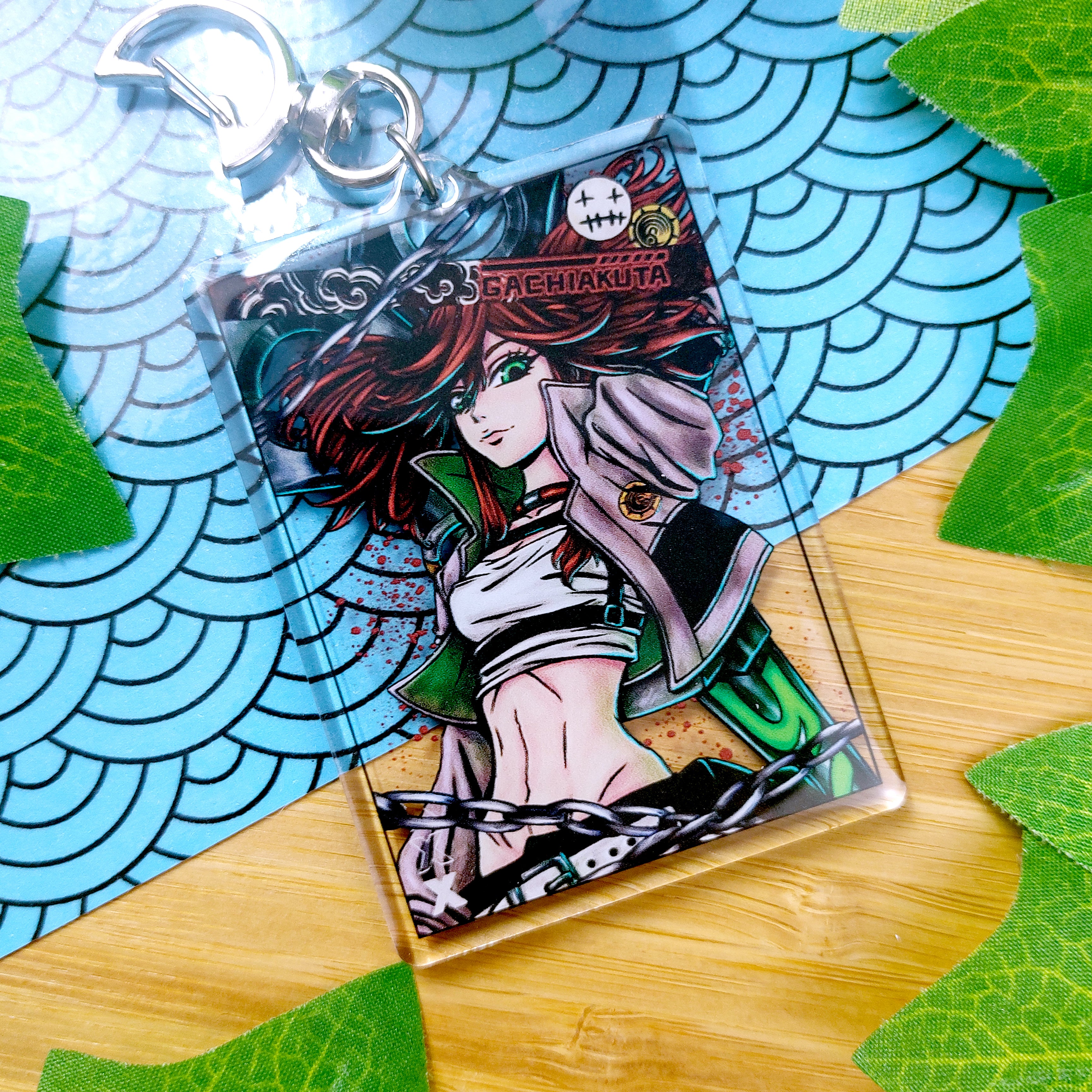 Trash Anime Inspired Keychain 4