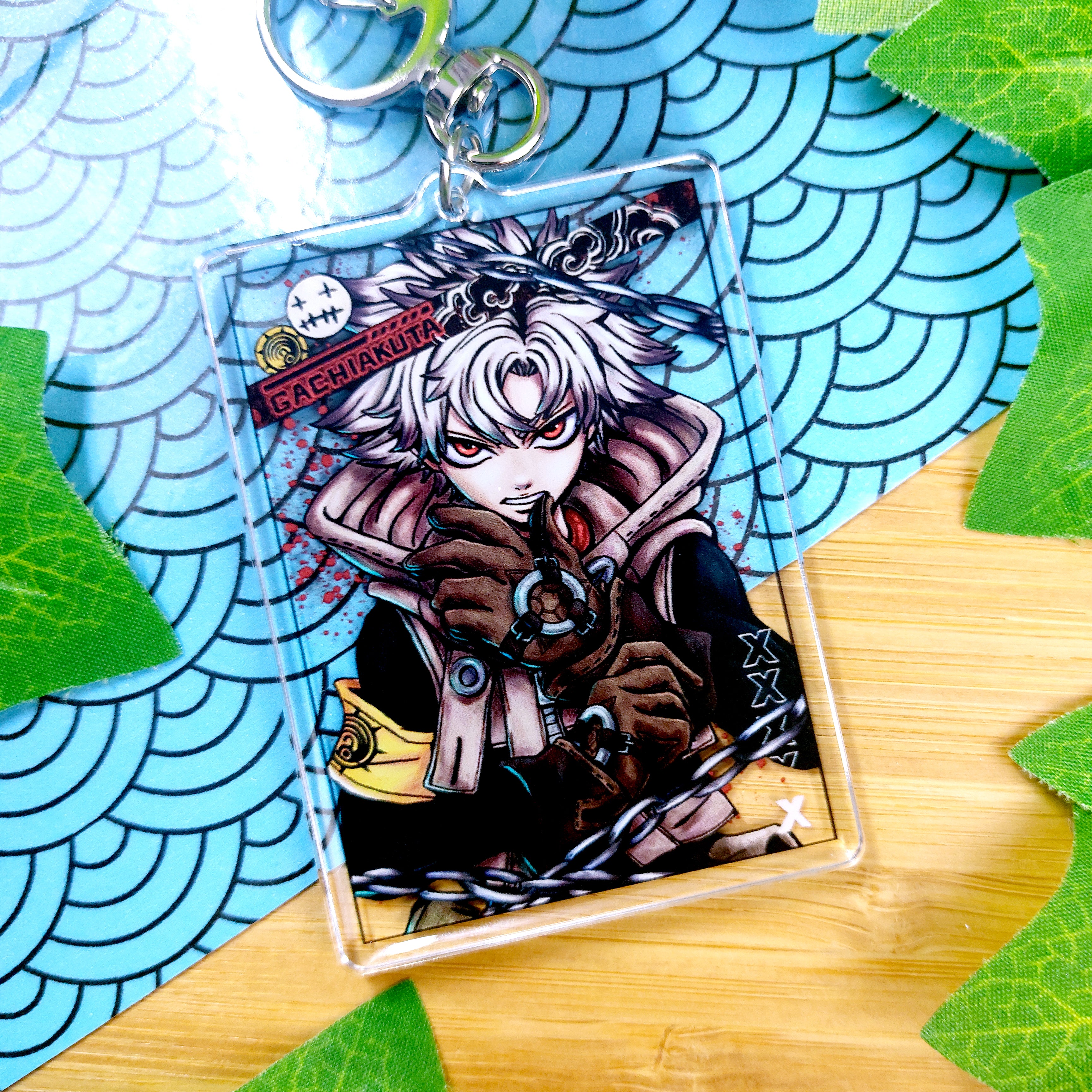 Trash Anime Inspired Keychain 2