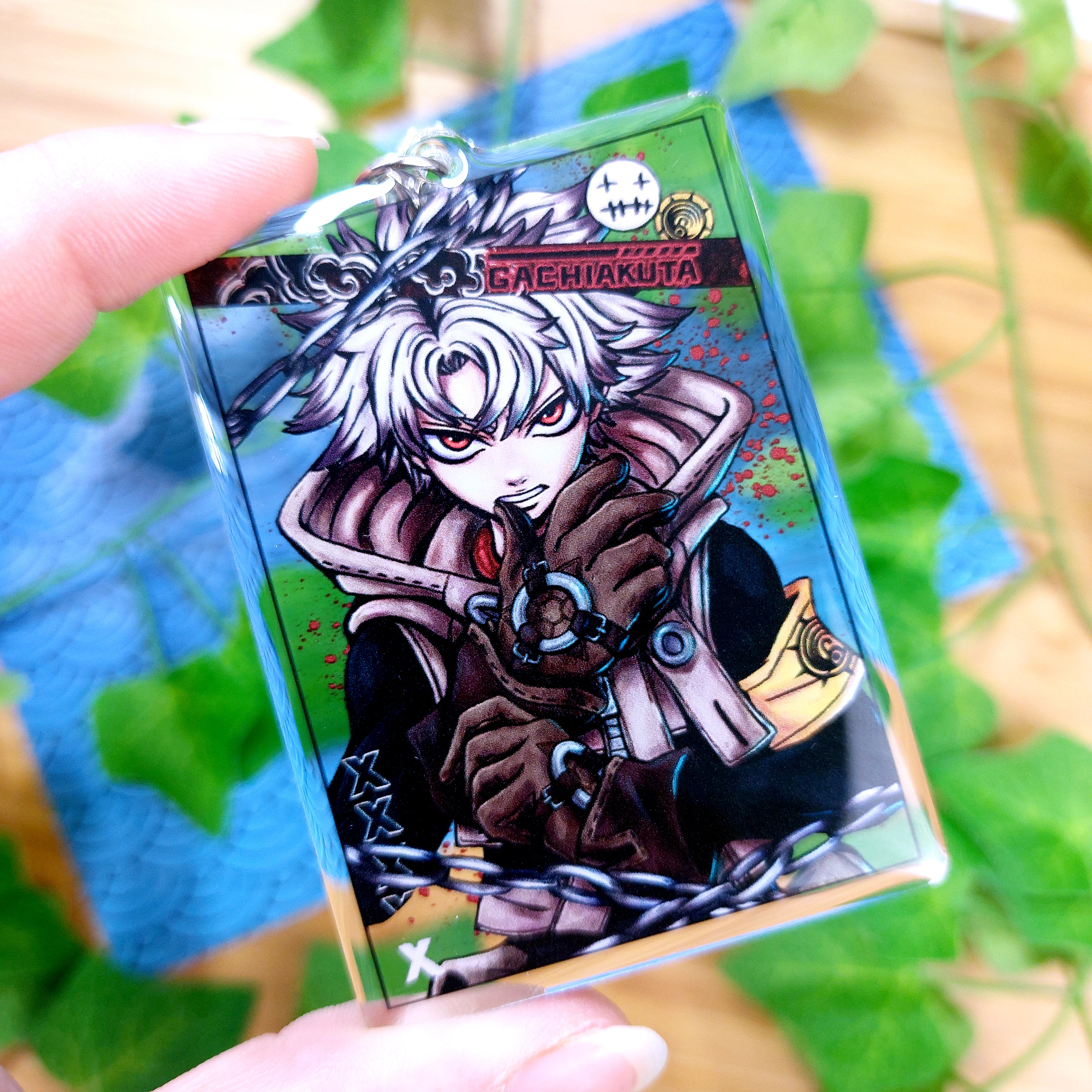 Trash Anime Inspired Keychain 2