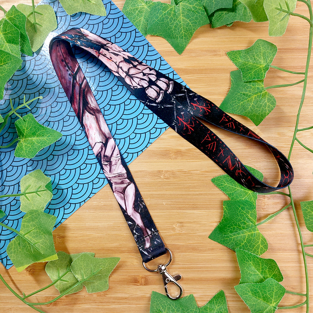 Psychological Horror Game Inspired Lanyard