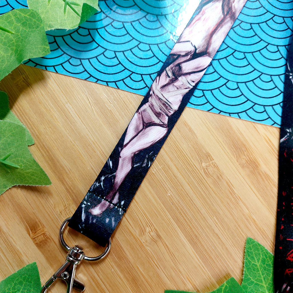 Psychological Horror Game Inspired Lanyard