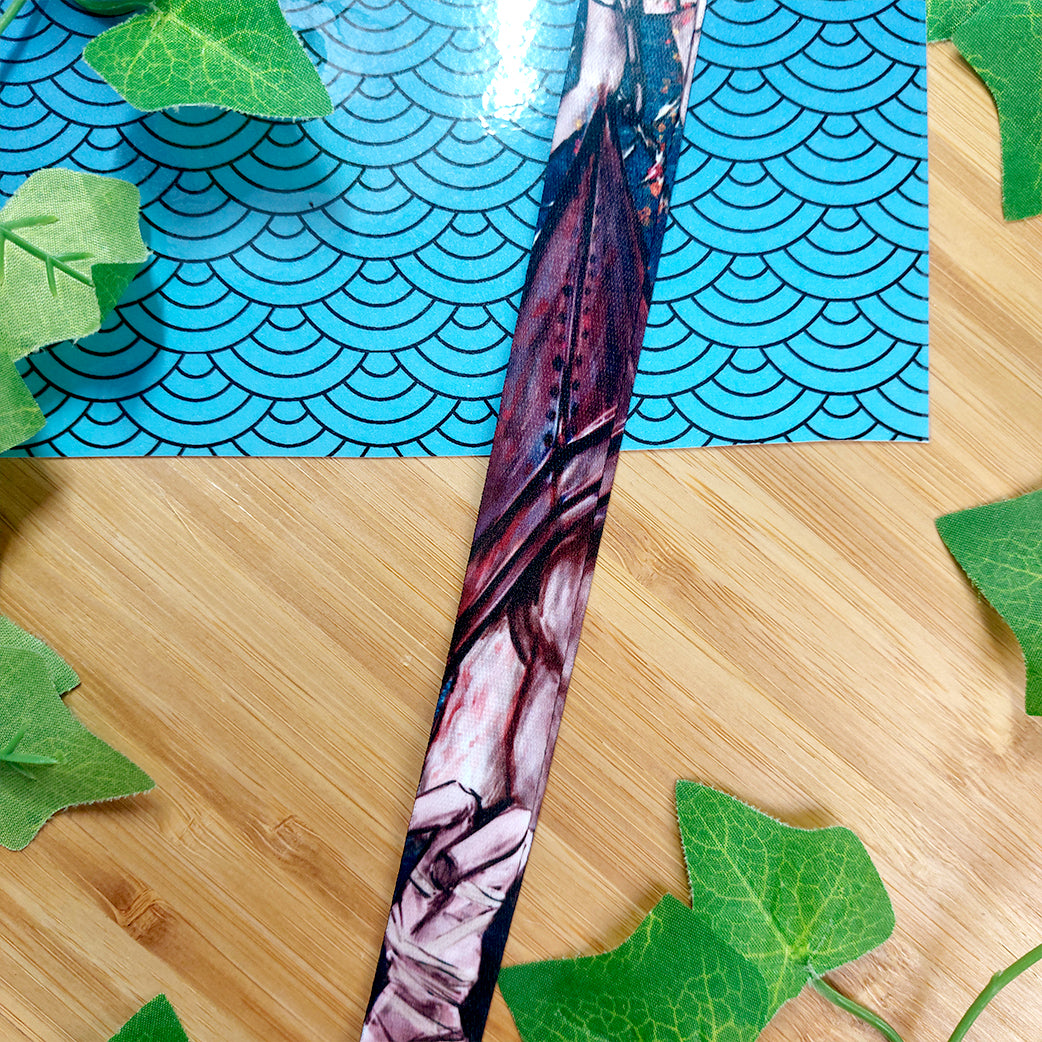 Psychological Horror Game Inspired Lanyard