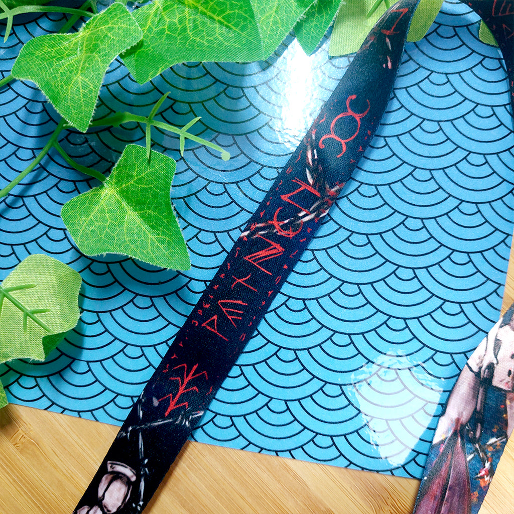 Psychological Horror Game Inspired Lanyard