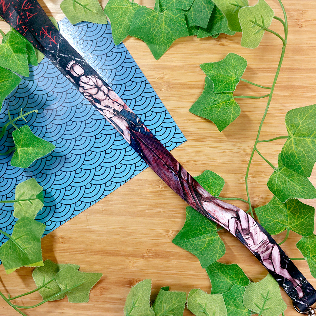 Psychological Horror Game Inspired Lanyard