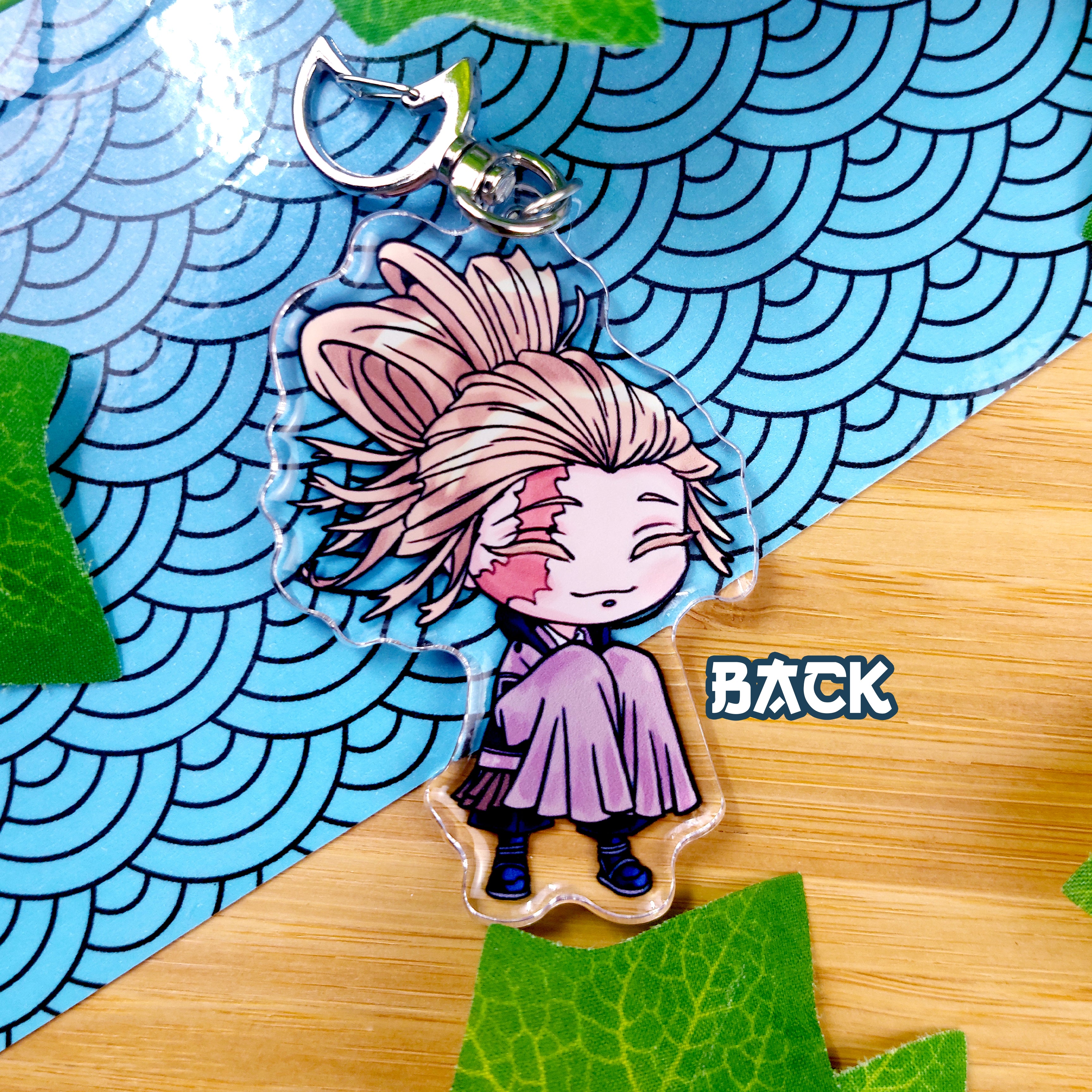 Trash Anime Chibi Keychain 1