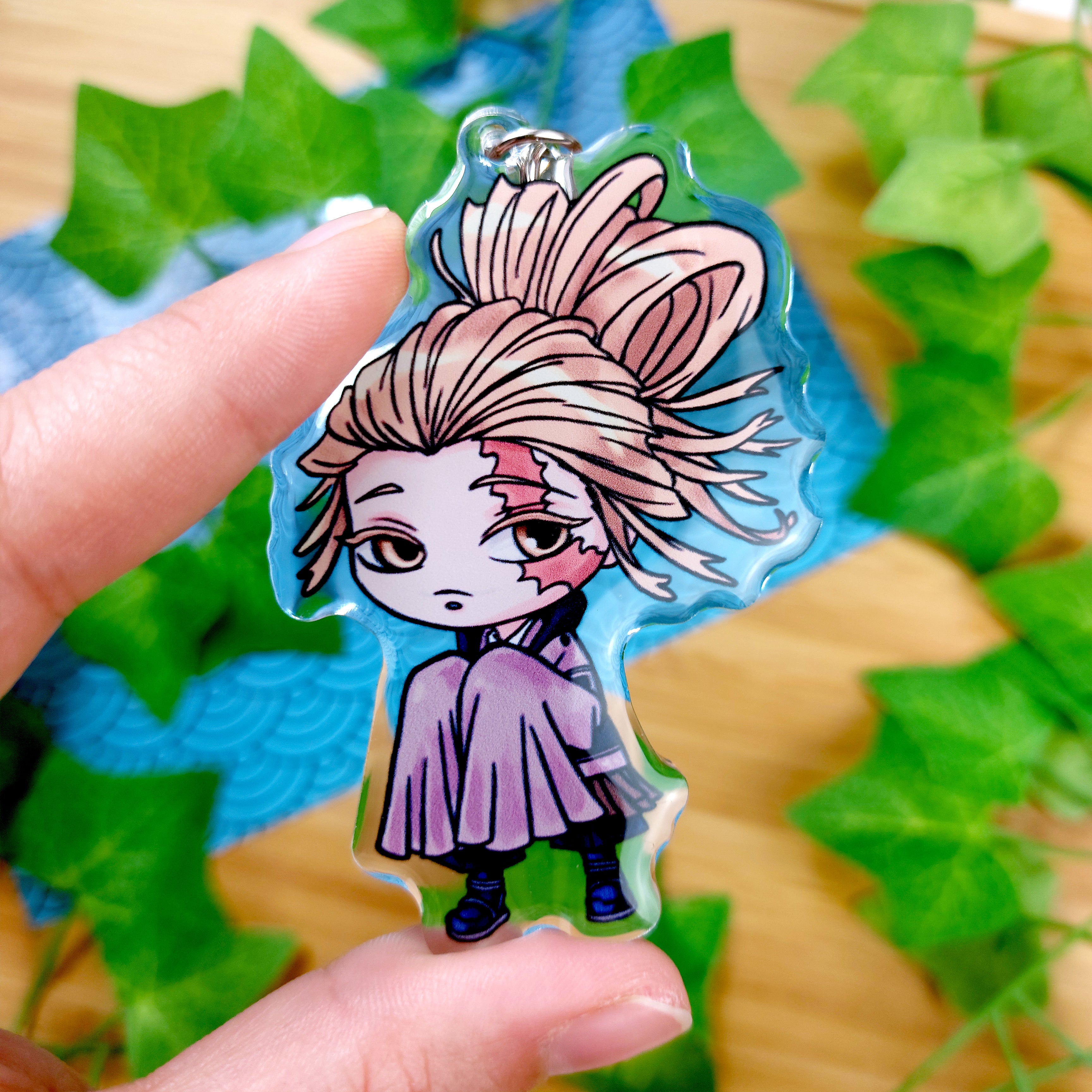 Trash Anime Chibi Keychain 1
