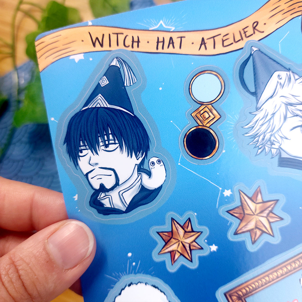 Witch Magical Anime Sticker Sheets