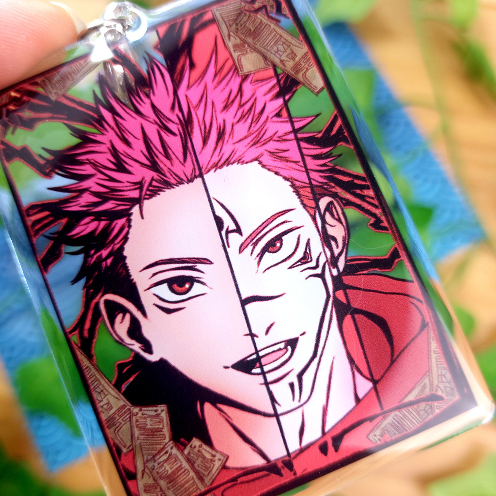 Curse Anime Inspired Keychain 3