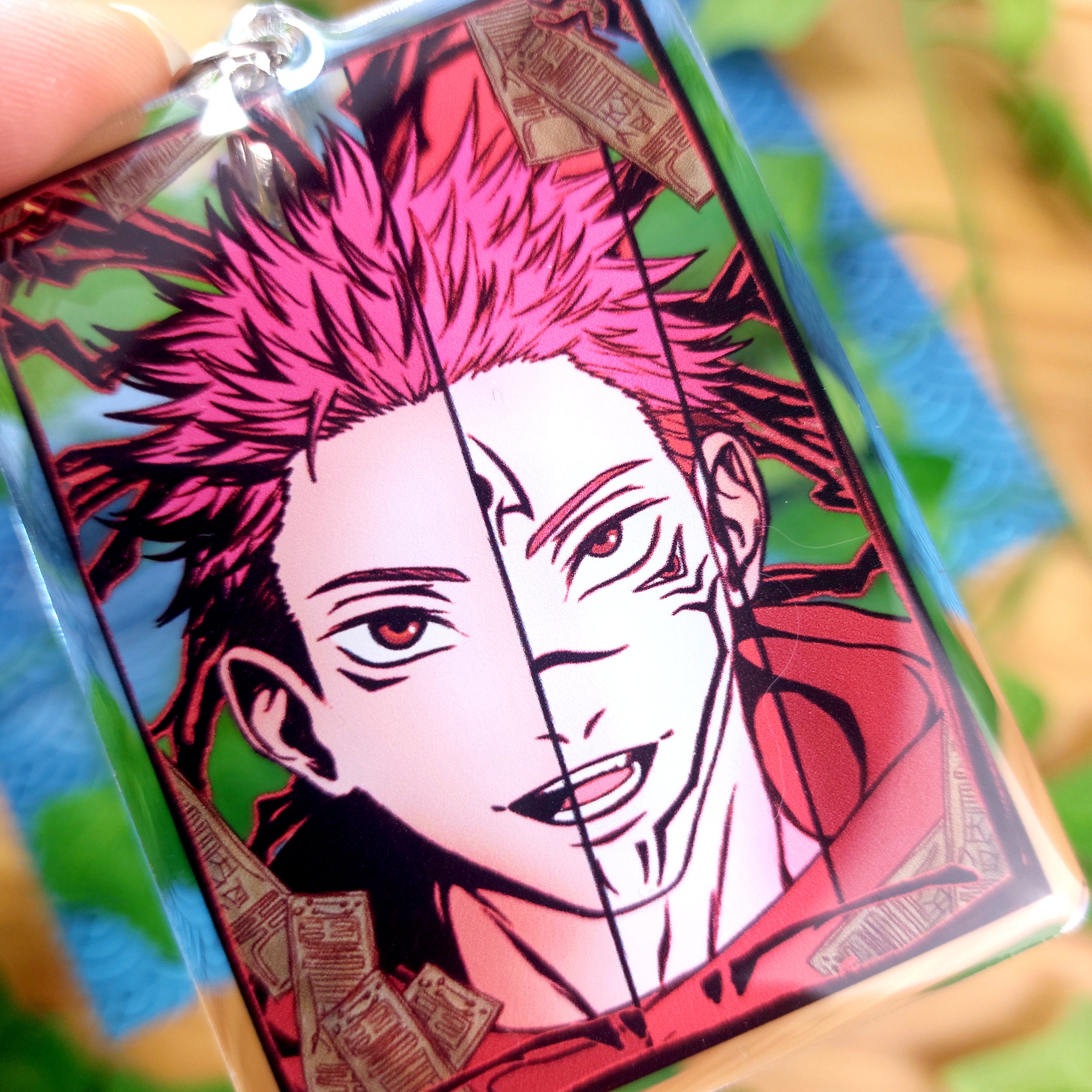 Curse Anime Inspired Keychain 3