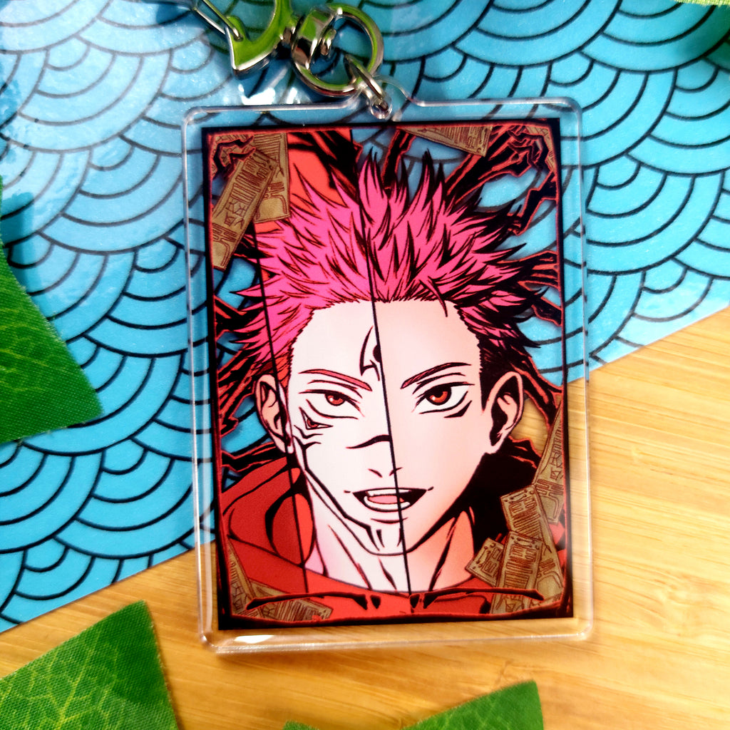 Curse Anime Inspired Keychain 3
