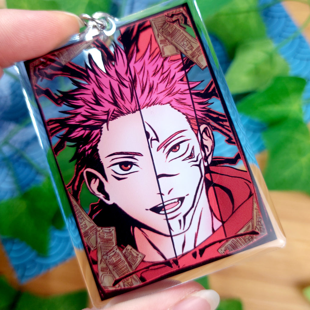 Curse Anime Inspired Keychain 3