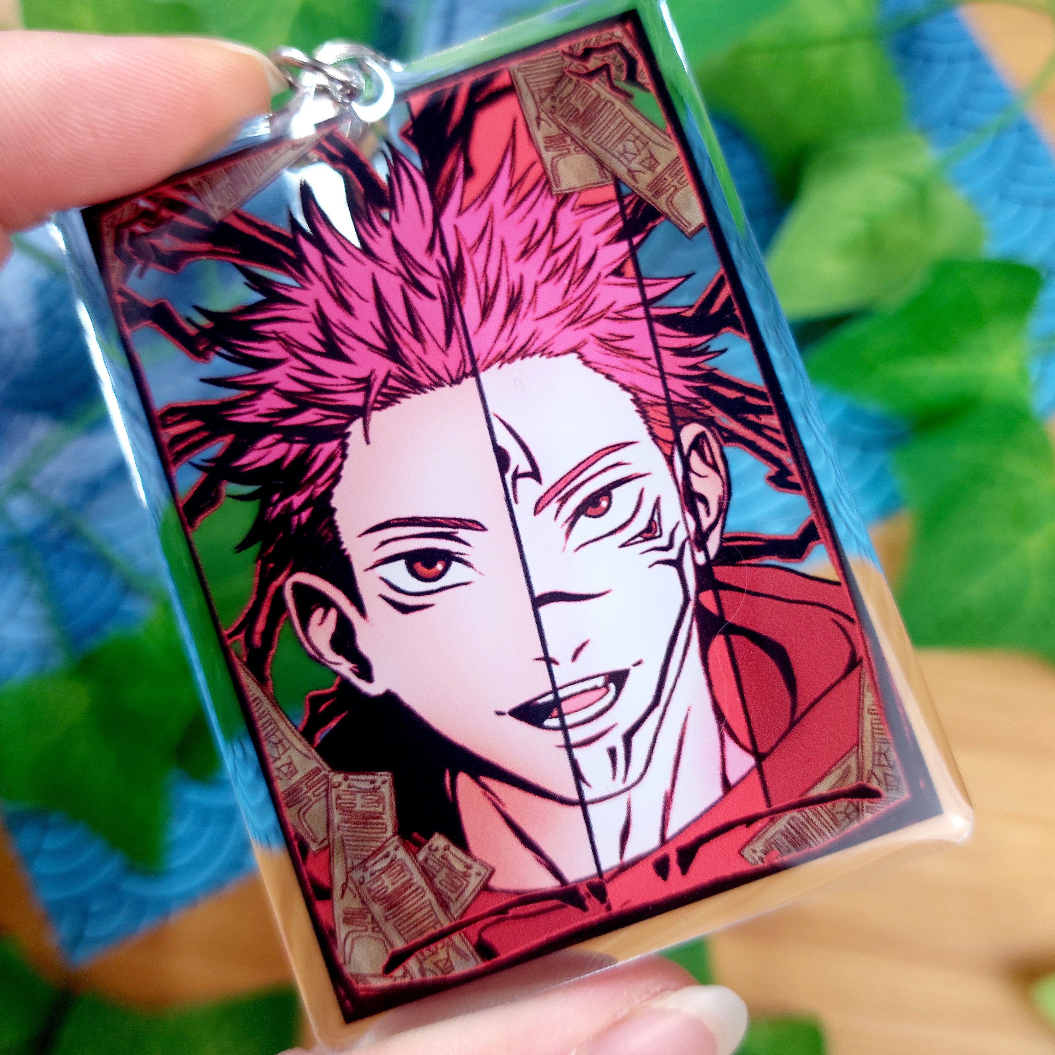 Curse Anime Inspired Keychain 3
