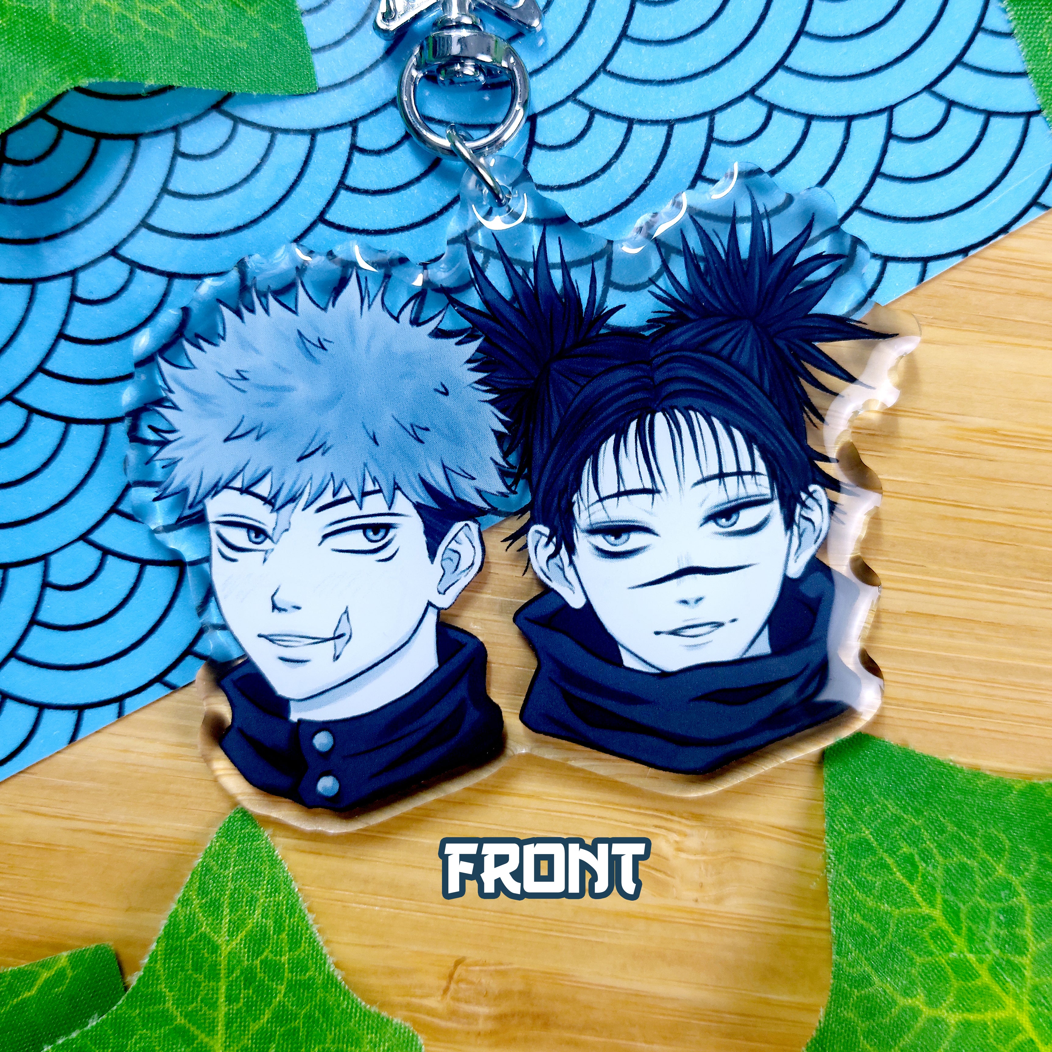Cursed Sorcerer Anime Keychain 2