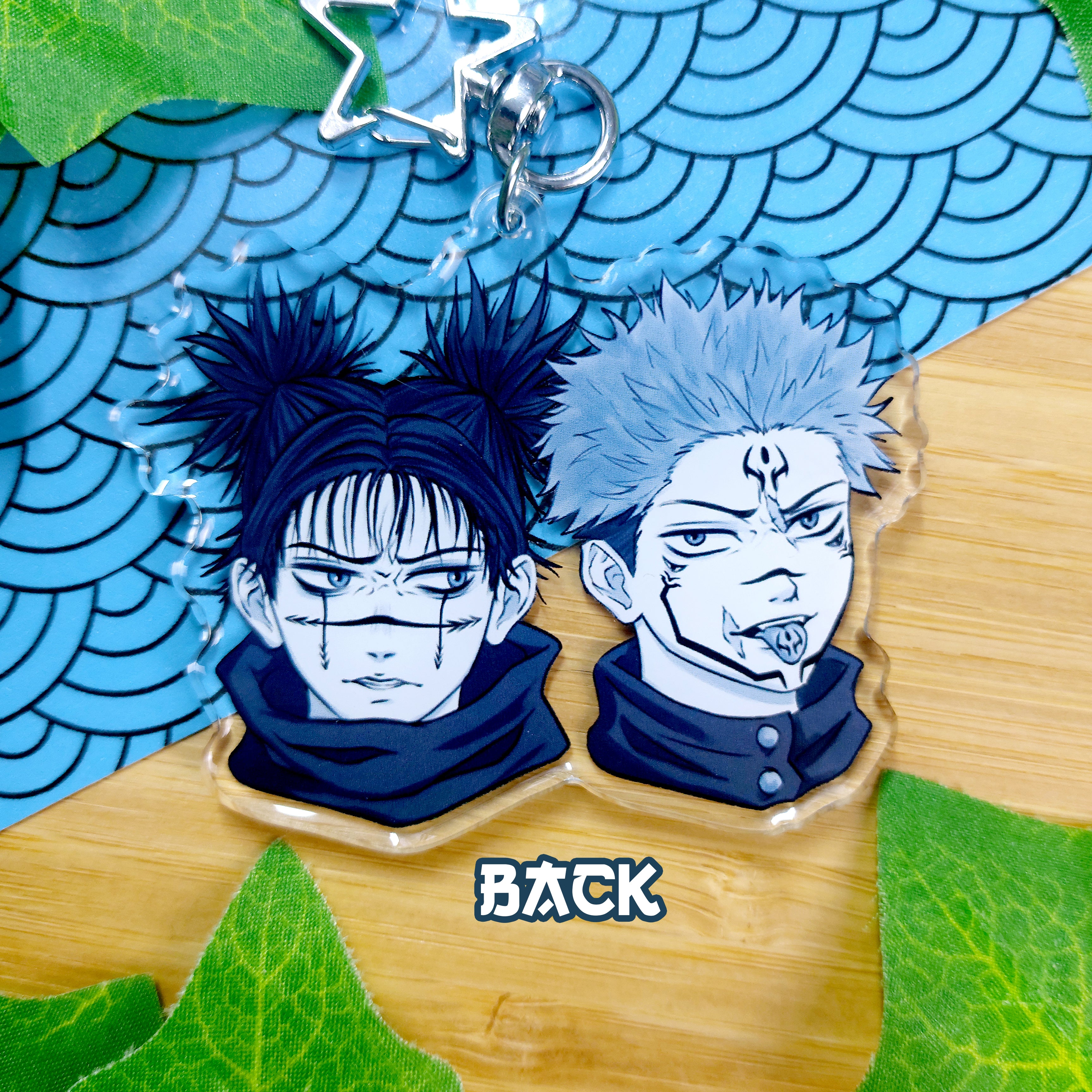 Cursed Sorcerer Anime Keychain 2