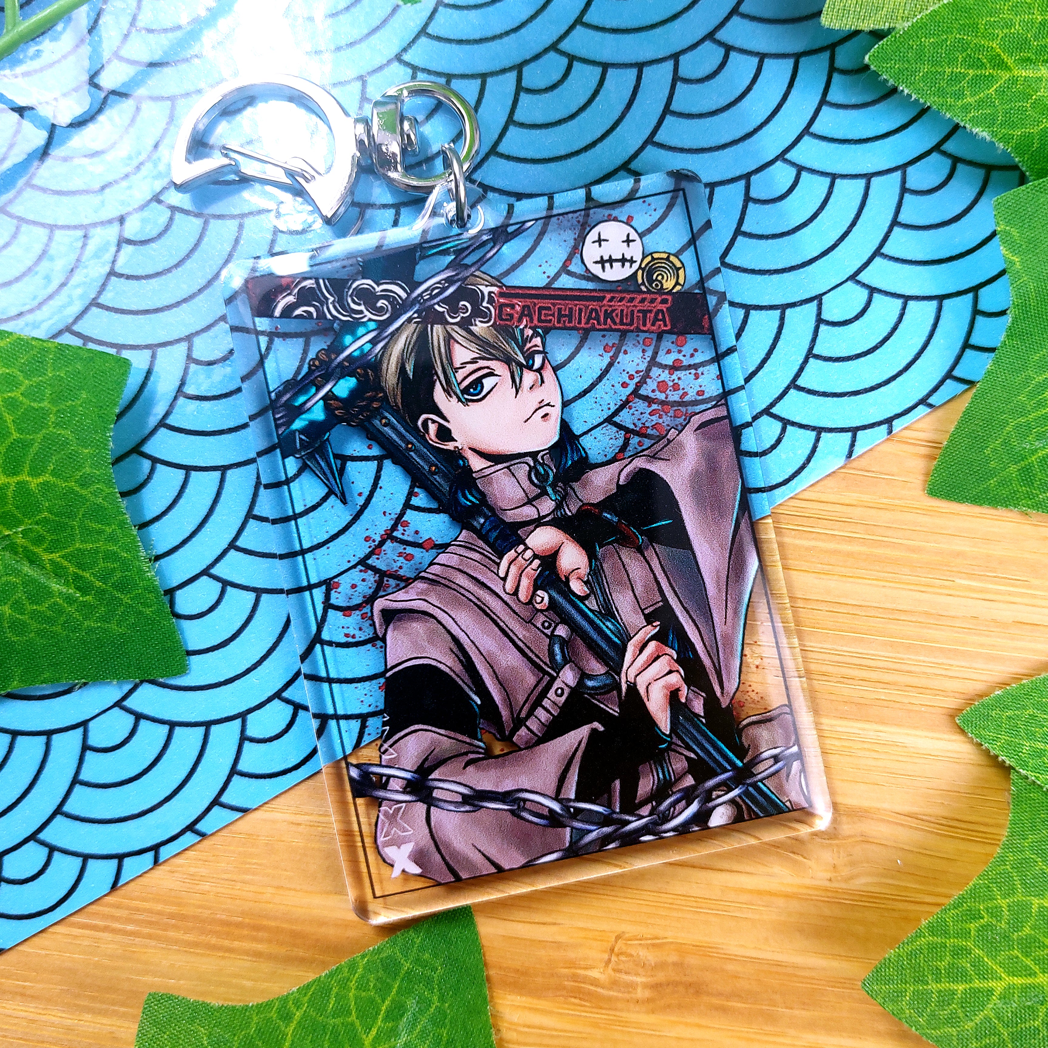 Trash Anime Inspired Keychain 3