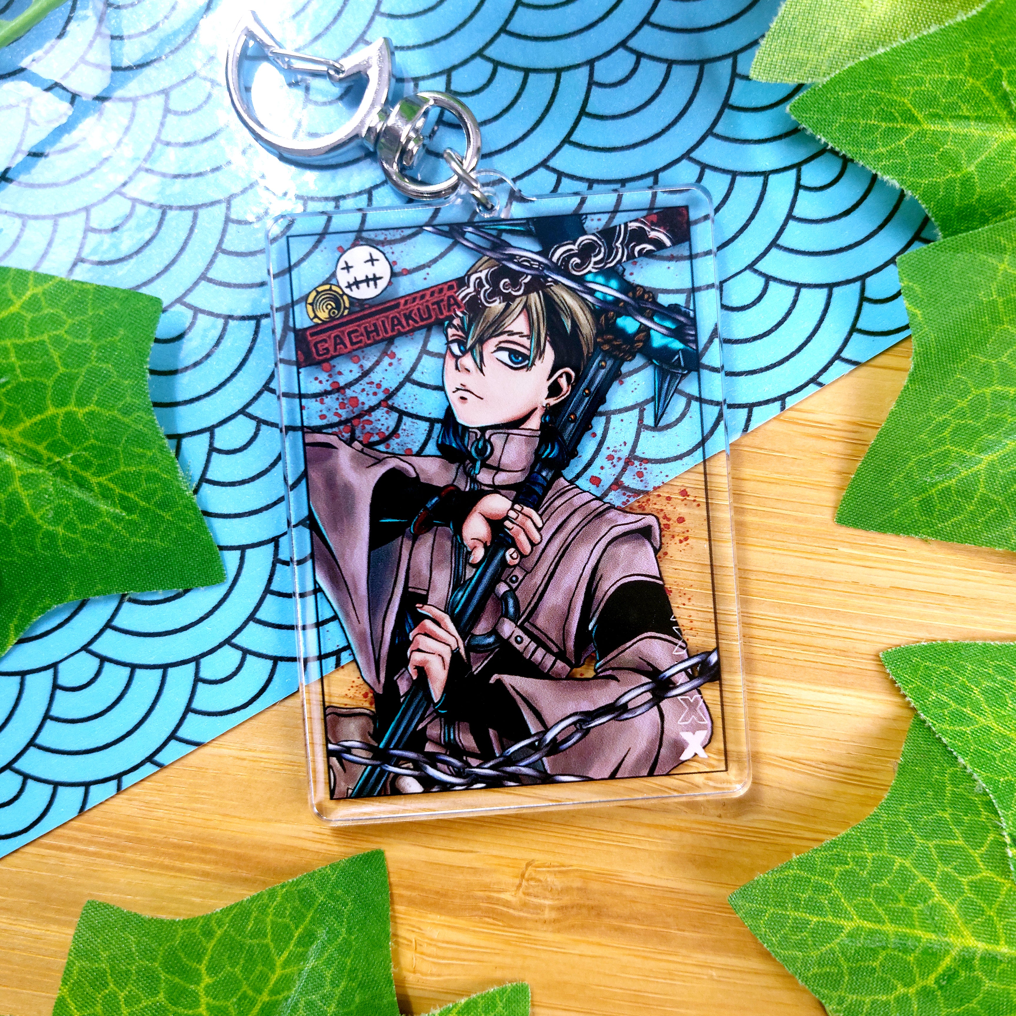 Trash Anime Inspired Keychain 3