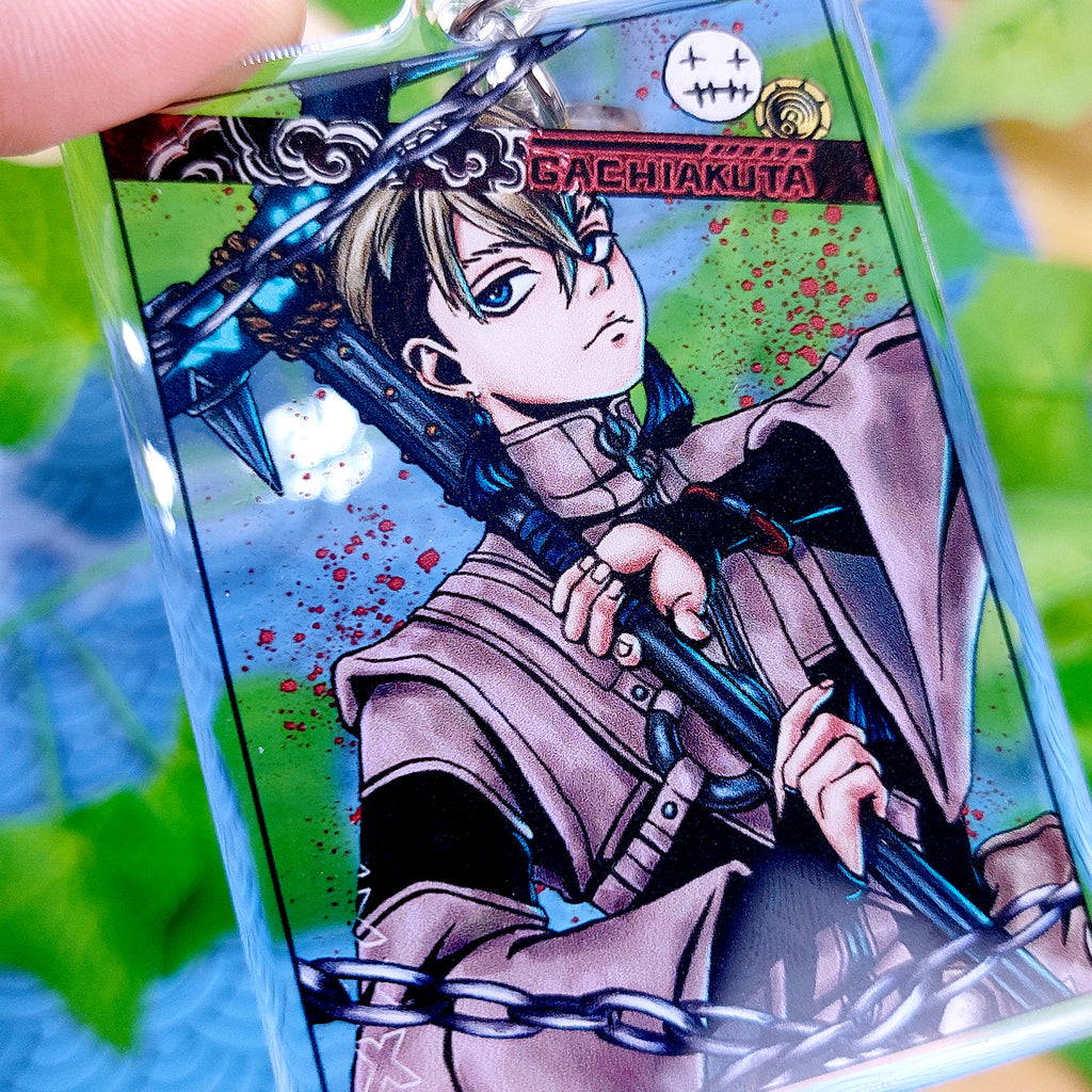 Trash Anime Inspired Keychain 3